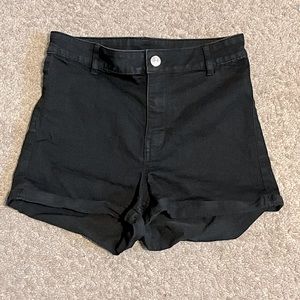 h&m high waisted shorts
